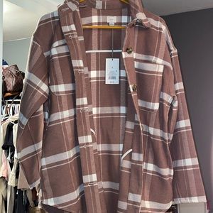Brand new target flannel/shacket